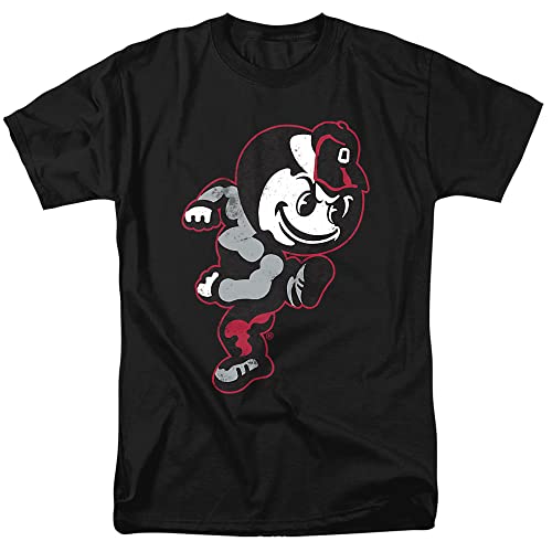 The Ohio State University Official Brutus Unisex Adult T Shirt,Black, 4X-Large