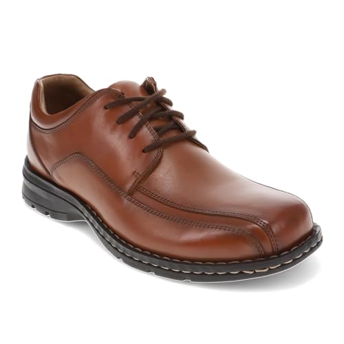 Image of DOCKERS Mens Trustee Leather Cap Toe Dress Oxford Shoes