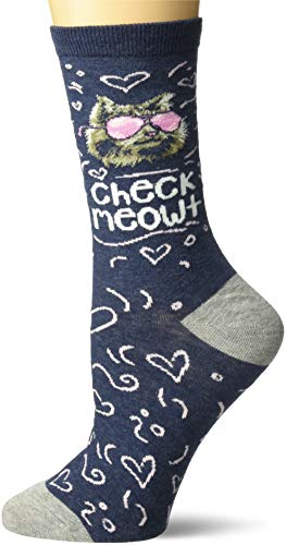 Image of K. Bell womens Funny Animal Crew Socks - 1 Pairs - Cool & Cute Wordplay Novelty Gifts