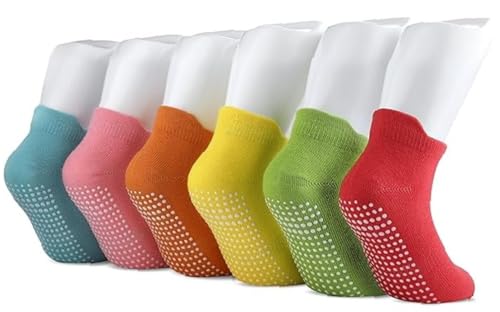 Image of MOMISY Baby Girl Boys children Non Slip Socks Toddlers Infant Warm Cotton Stretch Anti skid Socks-6 Pairs