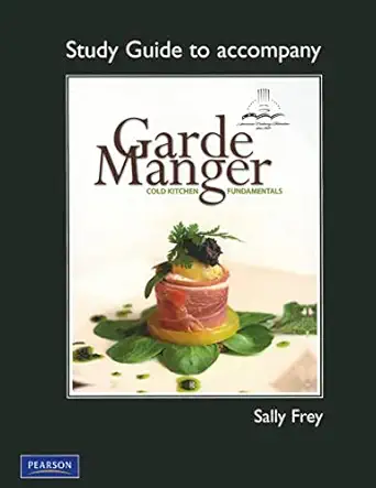 Study Guide for Garde Manger: Cold Kitchen Fundamentals - Instructor's Manual - img