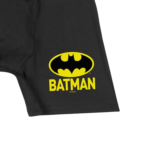 INTIMO DC Comics Men's Batman Classic Logo Boxer Briefs Underwear Casual Lounge3