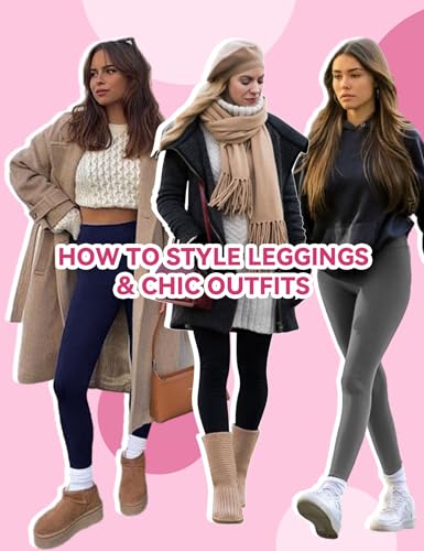 3 Pack Fleece Lined Leggings Women with Pockets - High Waisted Plus Size Winter Thermal Yoga Pants (S-5XL)3