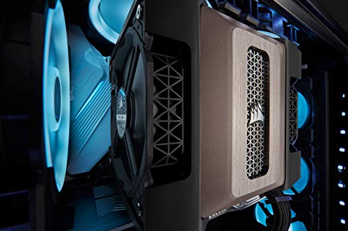 Corsair A500, Dissipatore per CPU, Raffreddare fino a 250W TDP, Intuitivo Sistema di Montaggio, Due Ventole ML120 Corsair, Nero