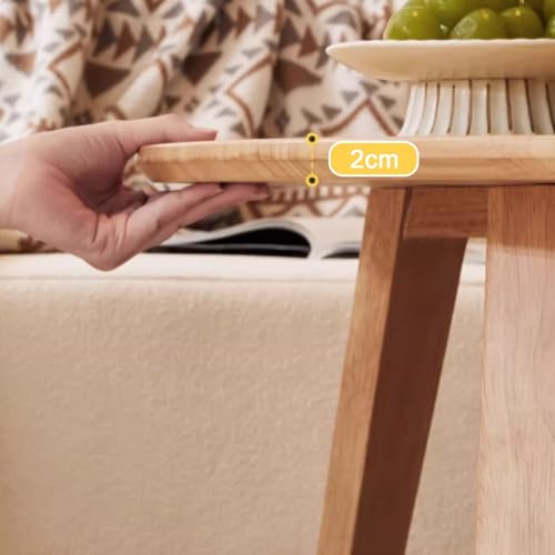 Table basse ronde YVYKFZD gain de place et montage facile
