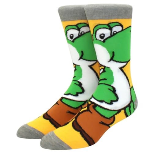 Shop-UP! Yòshì Socken groß, Schildkröte Sùper Màrìo Bròs Spiel Unisex, yoshi, 43