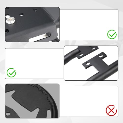 Support de valise moto arrière pour MT-07 2014-2024 - 4