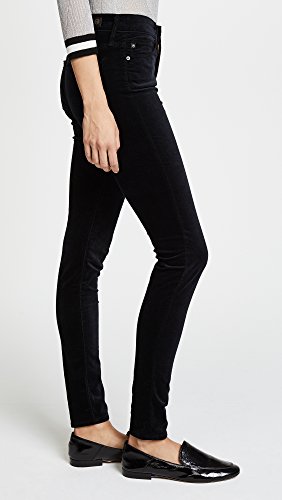Ag Adriano Goldschmied Women's Farrah Velvet Skinny, Super Black, 28 #TOP3