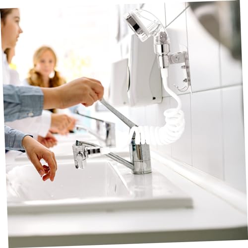 Manguera aspersor de ducha con extensión de grifo para baño 5