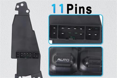 Interrupteur lève-vitre avant gauche cassé sur Dodge Intrepid ? Solution 4608558AA - 4