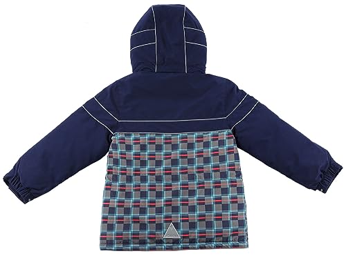 Kimi + Kai Little Boy Waterproof Hooded Down Winter Jacket (4-7)2