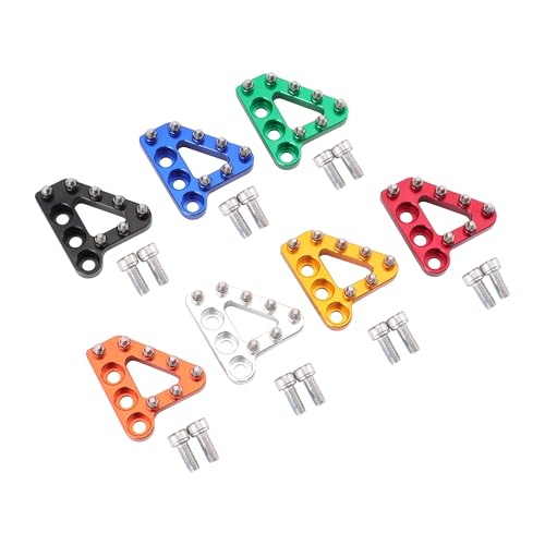 GOOFIT Orange Motorrad Rear Bremspedale Tip Foot Lever Bremspedale Tip CNC Aluminum Ersatz für 125-500 K16 K18 NC SX SXF EXC EXCF XC XCW XCF SX SXF EXC EXCF Most Chinese Dirt PitBike