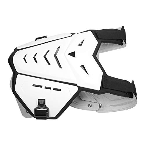 Dioche Motorrad Weste,Motorrad Schutz Jacke für Erwachsene Biker Rückenprotektoren Schutzausrüstung für Reiten Skating Roller Skifahren Snowboard (Weiß)