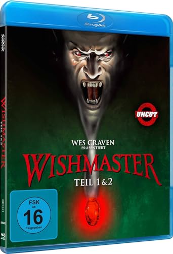 Wishmaster 1 y 2 Uncut en Blu-ray la colección completa de terror terrorífico 3