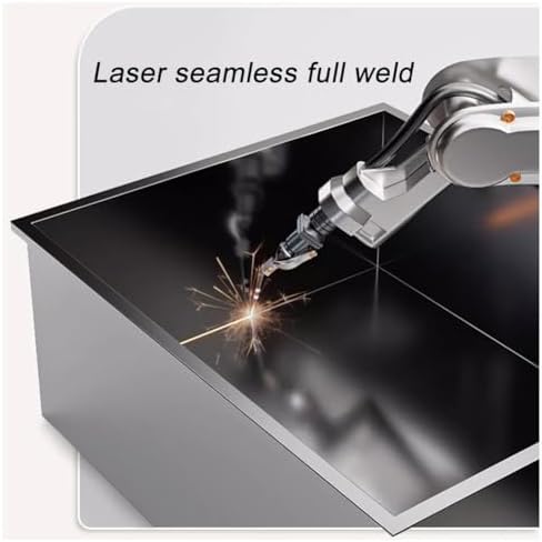 Modern Recessed Stainless Steel Shower Niche with LED Light Strip – Stylish Bathroom Storage & Organizer for Showers, Kitchens & Living Rooms (Black, 320x320x125 mm)