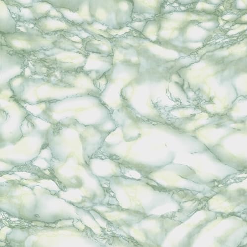 78.74 x 17.71 in. Carrara Green Adhesive Film Set of 2