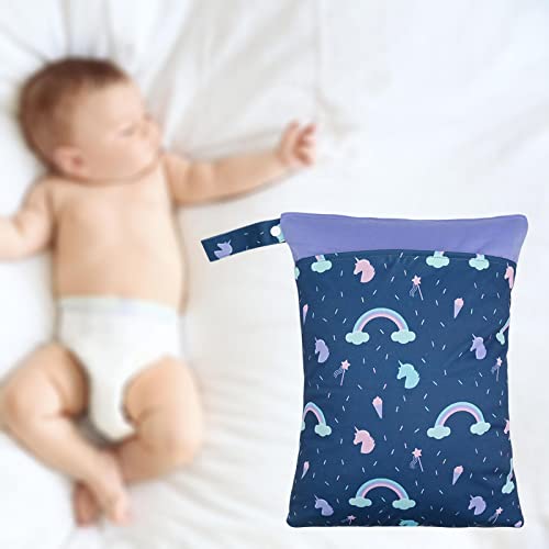 Baoblaze secos à d'água com alça lavável de desenho dibujos dibujos animadoss reutilizável com zípe