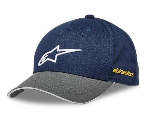 Alpinestars Rostrum Hat Cappellino da Baseball Uomo Navy/Grey Taglia Unica