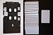 PVC ID Card Tray Starter Set! Blank Platinum ID Cards and PVC Tray for R280 and similar