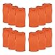 FIBOGOUP Fußball Trainingsweste,Fussball Leibchen Kinder Erwachsene,Fussballtraining Zubehör,Westen fürs Teamtraining (12 Stück, Größe M)