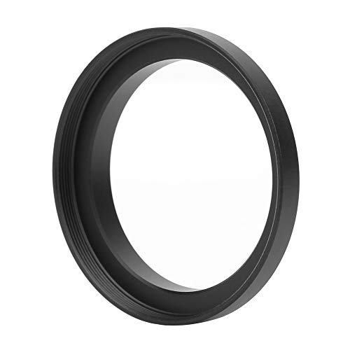 Alloy Adapter Ring, 1PCS Black M48mm to M42mm Adapter Ring Aluminium Alloy Astronomical Telescope Accessory for Camera Lenses Hood