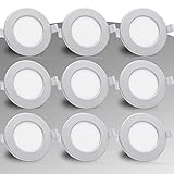 led leuchten einbauspots Integrierter Trafo zum direkten Anschluß an 230V, mit 25.000 Stunden Lebensdauer, nur 27mm Einbautiefe