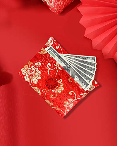Enjoypro Chinese Red Envelopes, New Year Red Packet Hongbao, Lucky Red Money Pock For Chinese Spring Festival, Lunar New Year, Christmas, Wedding, Birthdy, Party (Level) #TOP1