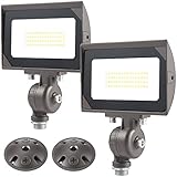 30W Outdoor LED Flood Light With 1/2' Knuckle...