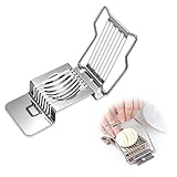 【USAGE POLYVALENT】: Casse oeuf et ouvre oeuf adaptés non seulement aux œufs, mais aussi à d’autres aliments tendres comme légumes cuits ou fruits. Un accessoire de cuisine fonctionnel pour la maison, les buffets et la préparation quotidienne.