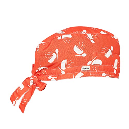 Image of Associated Uniforms Printed Scrub Cap Unisex with Sweat Band