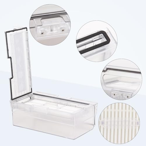 Image of Dust Bin Box for Roborock S7 S70 S75 T7s Plus T7s Vacuum Cleaner - Waste Dustbin Box Replacement Accessories Spare Parts