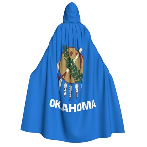 Cape à capuche Oklahoma State pour bal masqué et Halloween