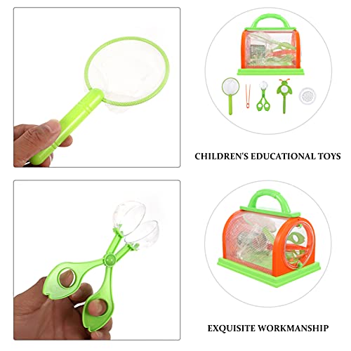 1 Conjunto Caixa De Observação De Gaiola De Inseto Kit De Exploração Ao Ar Livre Kit De Apanhador De