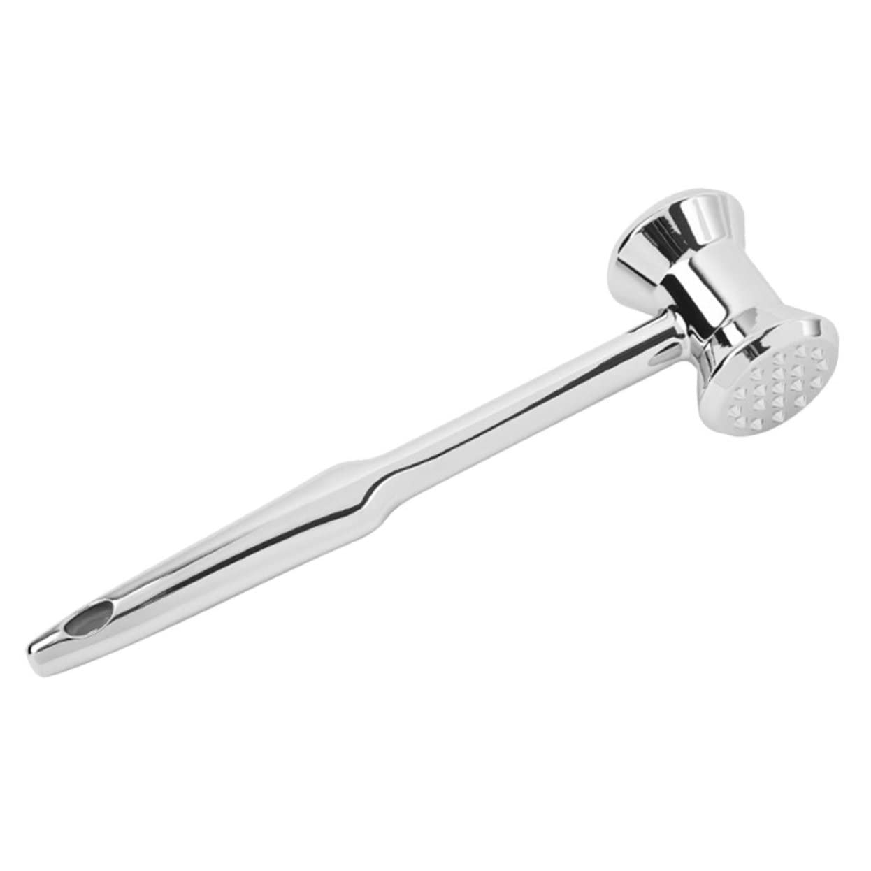 ULTECHNOVO Heavy Duty Meat Tenderizer Mallet Kitchen Hammer with Ergonomic Handle for Steaks Chicken and Pork Easy Storage with Hanging Cooking Tool