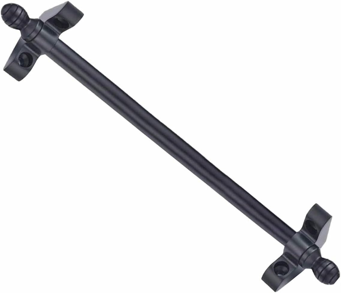 Black Stair Carpet Rods for Wooden Orconcrete Steps, Brass Stair Rods for Carpet Runners, 28 30 32 34 36 38 Inch Long Stair Carpet Holder
