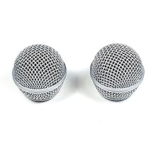 Copper plated With inner foam filter to reduce wind, breath, and pop noises. Standard thread size fits most brand name ball-shaped dynamic microphones. Perfectly Fits Shure SM58. (SM58 series - SM58LC & SM58S, Shure Beta58 / Beta58a, 565SD LC and oth...