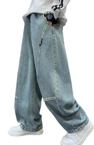 Jeans d'automne garçon ample pour offrir des moments de liberté absolue