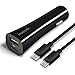 Price comparison product image Inateck 45W USB C Car Charger Dual-Port Type C Charging Adapter with Power Delivery and USB-A QC Charge 3.0