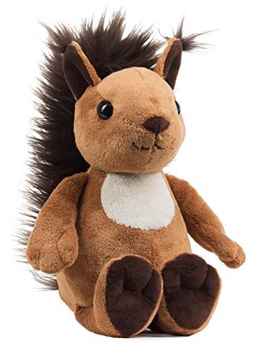 Ardilla de peluche Luzy Schaffer blanda de 32 cm con cola muy esponjosa