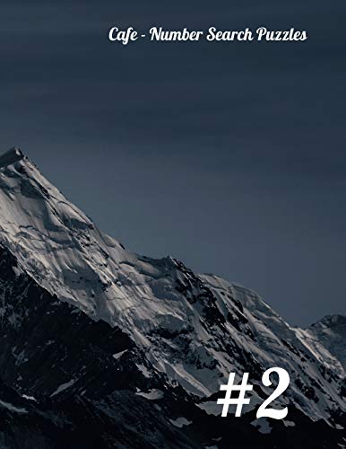 Cafe - Number Search Puzzles #2 (Volume)