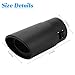 Ywdiml Stainless Steel Car Exhaust Tip, 2.5