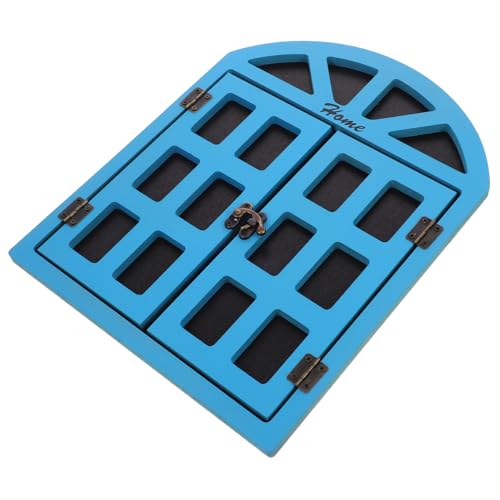 Angoily Window Chalkboard Decor Retro Blackboard Sign Wooden Message Board Reusable Ornament Home Office Decor