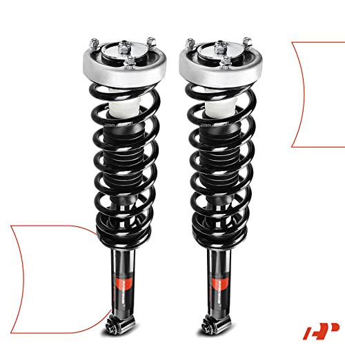 A-Premium Rear Complete Struts Compatible with BMW 525i 2004-2007, 528i 2008-2010, 530i 2004-2007, 535i 2008-2010 - 2x Replacement Suspension Shock Absorber with Coil Spring Assembly by A-Premium - Image 8