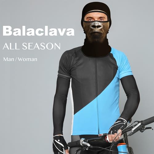 Image of Obacle Balaclava Face Mask Men Women for Sun Protection Motorcycle Fishing Raves
