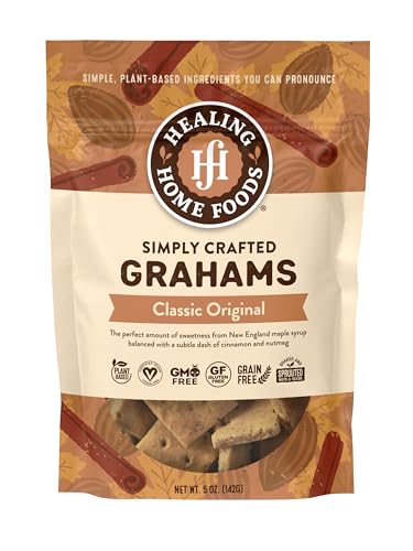 Healing Home Foods Baked Classic Graham Crackers, Gluten Free Graham