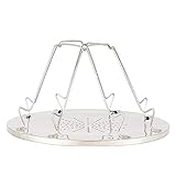 Camping Toaster, Foldable 4 Slice Toaster Tray Toast Rack Stove...