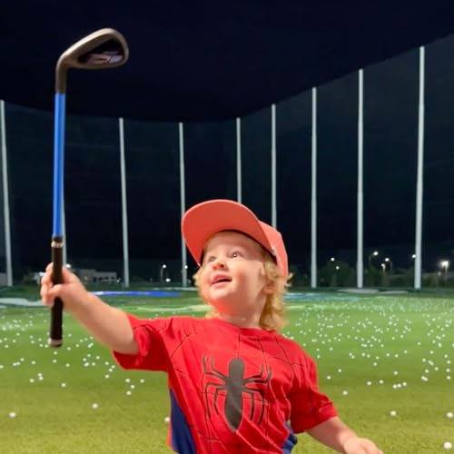 Lag Shot Baby Golf Club - First Real Toddler Golf Swing Trainer Golf Club for Ages 0-3 Award-Winning Design Enhances Early Golf Skills & Coordination with Fun Instructional Content! (Right)