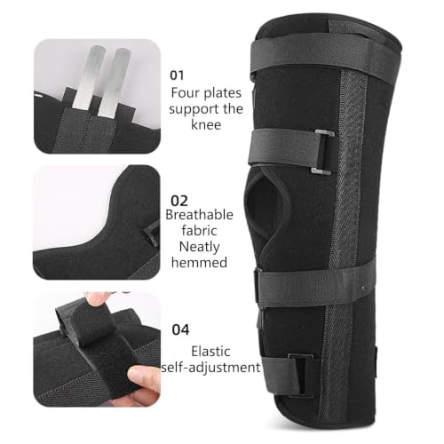 Férula de rodilla para evitar flexión y aliviar dolor postoperatorio S 4