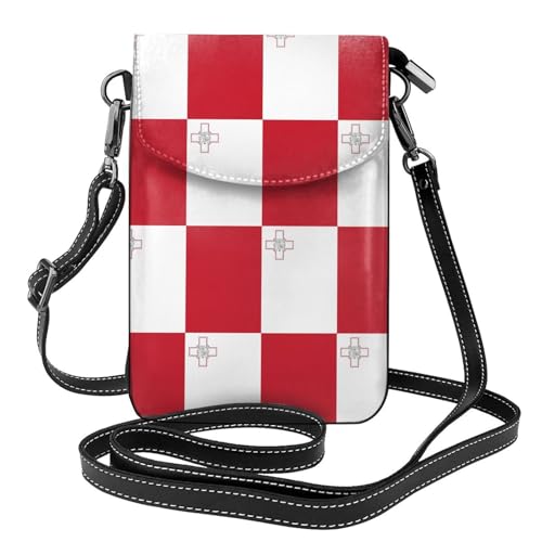 Sac à bandoulière pour femme en cuir léger avec porte-monnaie et fentes pour cartes