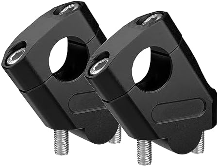 HandleBar Fat Bar Mount Clamps Risers Adaptor 7/8 To 11/8 Dirt